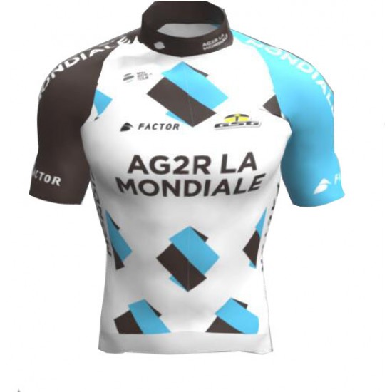 2017 Ag2r nieuw Fahrradtrikot Radsport DRY1T