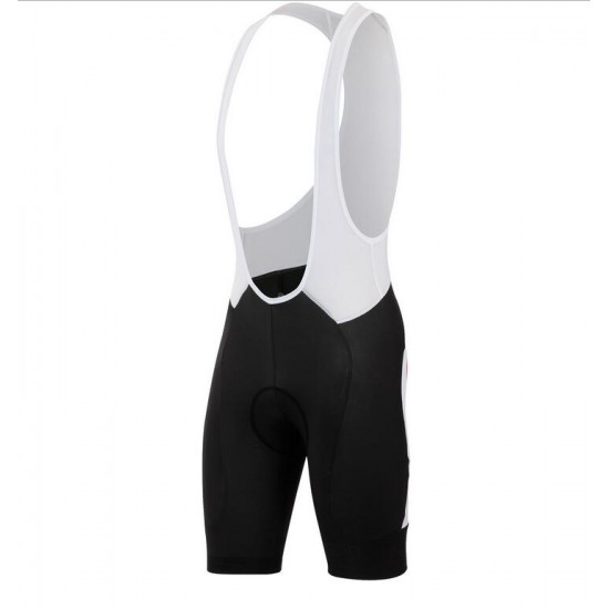 2016 Castelli Evoluzione Kurz Trägerhose Schwarz weiß 467UG