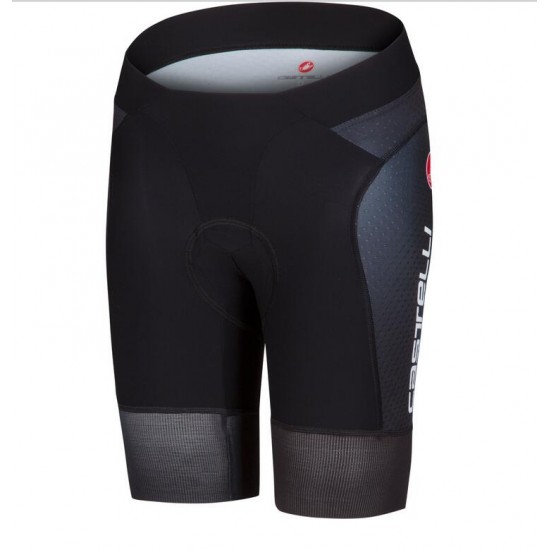 2016 Castelli vrouwen Exclusive Free Aero Radtrikot Kurzarm Sprot Schwarz GK10G