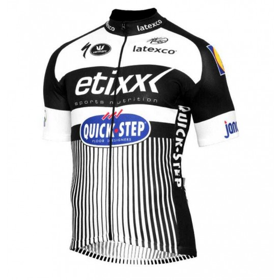 2016 Etixx Quick step Fahrradtrikot Radsport weiß 0LU7G