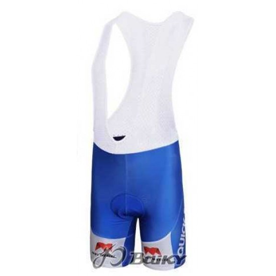 Omega Pharma-Quick Step innergetic Kurz Trägerhose blau weiß 5W1W2