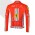 Ferrari Teams Castelli Cipollini Fahrradbekleidung Radtrikot Langarmen DLNFW