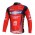 Giant Sram Pro Team Radtrikot Langarm Rot Schwarz 70P0K