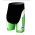 KUOTA Kurz Radhose weiß grün 2013 C8NSS