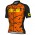 Ale Solid Cracle-oranje Fahrradbekleidung Radtrikot 2WSDB