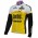 2016 Lotto Jumbo Fahrradbekleidung Radtrikot Langarmen gelb D3YX5