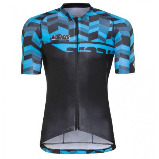 Bioracer Spitfire Fishbone blau 2018 Fahrradbekleidung Radtrikot 0664V