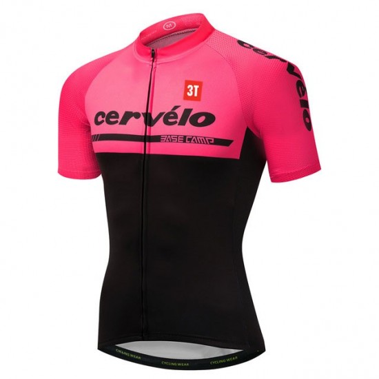 2018 Cervelo 3T Pink Fahrradbekleidung Radtrikot 04PTE