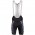 Cipollini Shading weiß Schwarz Kurz Trägerhose ICUKK