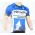 Mitchelton Scott 2018 blau Fahrradbekleidung Radtrikot F7A20