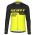 Scott RC TEAM 10 Fahrradbekleidung Radtrikot Langarm black/sulphur yellow HRXCK