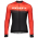 SCOTT RC PRO Fahrradbekleidung Radtrikot Langarm fiery red/black EZAGG