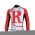 RidioShack Trek Radtrikot Langarm Rot 7LWSY