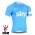 2015 Sky Fahrradtrikot Radsport Schwarz 9KMPF
