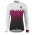 2016-2017 Nalini Fahrradbekleidung Radtrikot Langarm purper Schwarz weiß Damen EP7IR