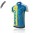 2016 Speed Fahrradtrikot Radsport blau gele C4JH0