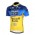 2013 Saxo Bank Tinkoff Pro Team outlet Fahrradtrikot Radsport blau gelb BC7GE