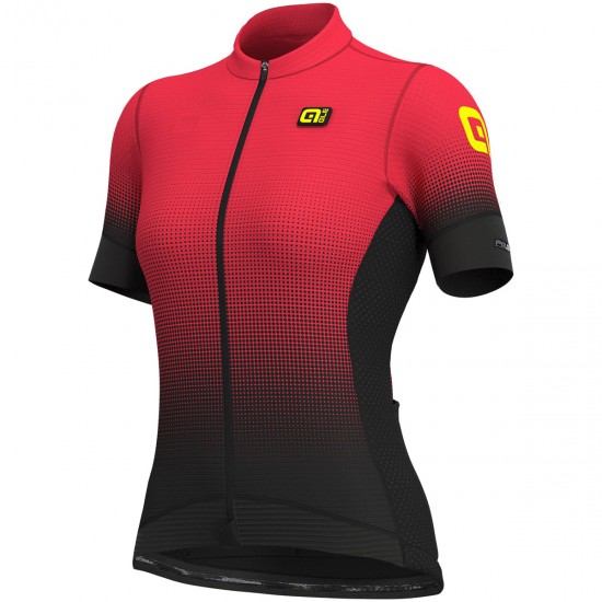 Damen Ale PRS Dots-roze Fahrradbekleidung Radtrikot 63CD2