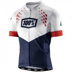 100% Exceed Blue Fahrradbekleidung Radtrikot L3V3J