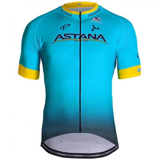 ASTANA PRO TEAM 2019 Fahrradbekleidung Radtrikot R1Z5U