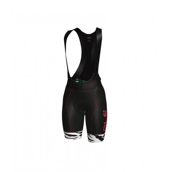 ALE PRR FLOWERS Damen Kurz Trägerhose weiß V2N0B