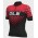 Ale PR-S Hexa Radtrikot kurzarm schwarz-rot L13348419-02