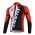 Giant Sram Pro Team Radtrikot Langarm Rot weiß Schwarz WHR2N