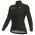 Damen Ale Solid Color Block-Schwarz Fahrradbekleidung Radtrikot Langarm XL7A3