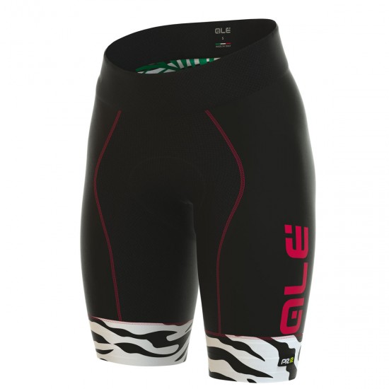 Damen Ale Graphics PRR Flowers-weiß Kurz Radhose OSE1L