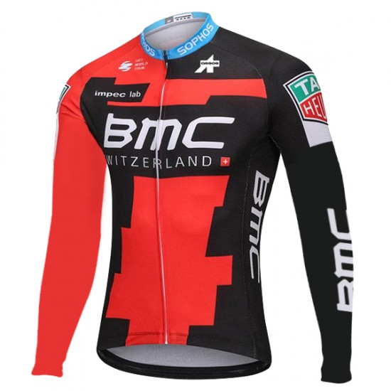 BMC Racing Team 2018 Fahrradbekleidung Radtrikot Langarm M4BBN