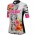 Alka Advanced Flower Damen weiß Fahrradbekleidung Radtrikot P74V8