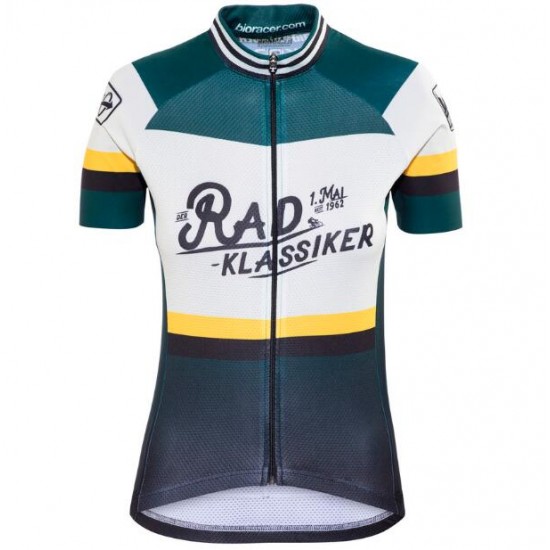 Bioracer Eschborn-Frankfurt 2017 Damen Fahrradbekleidung Radtrikot OEPB5