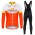 SAINT MICHEL AUBER 93 Fahrradbekleidung Set Langarmtrikot+Lange Trägerhose WFR2B
