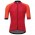 Santini Ace Rot Fahrradbekleidung Radtrikot YMDAP