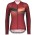 Scott RC PRO Damen Fahrradbekleidung Radtrikot Langarm merlot red/camellia pink O48CC