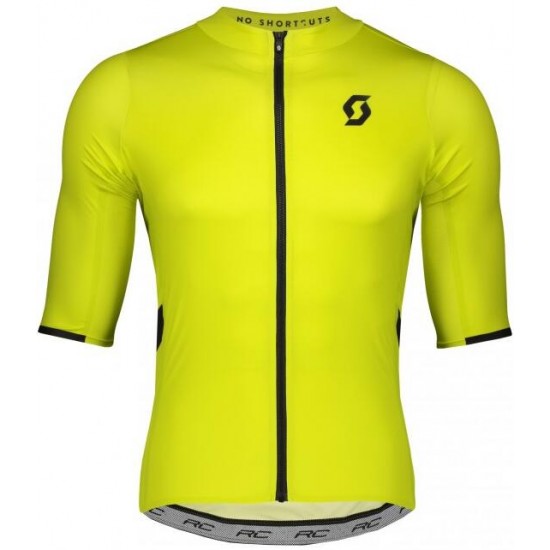 SCOTT RC Premium 2020 Radtrikot kurzarm Gelb