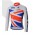 Teams Sky Great Britain Regno Unito Fahrradbekleidung Radtrikot Langarmen Z18ZK