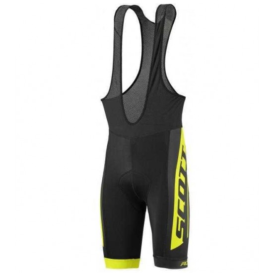 2016-2017 Scott RC Kurz Trägerhose Schwarz gelb Q998L