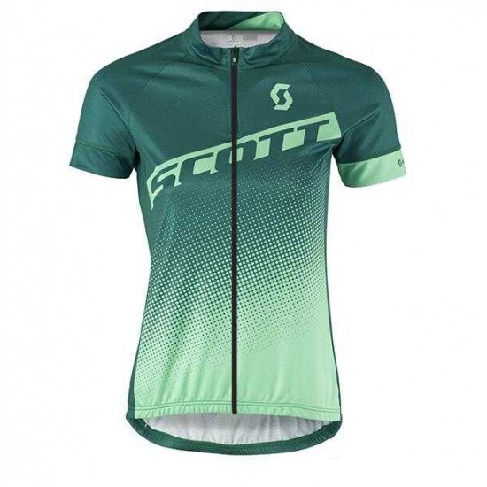 2016-2017 Scott Fahrradtrikot Radsport Trikot grün Damen RB80O
