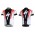 Specialized Pro Team S-Works wielershirts Korte mouw weiß Schwarz Rot RAV7V