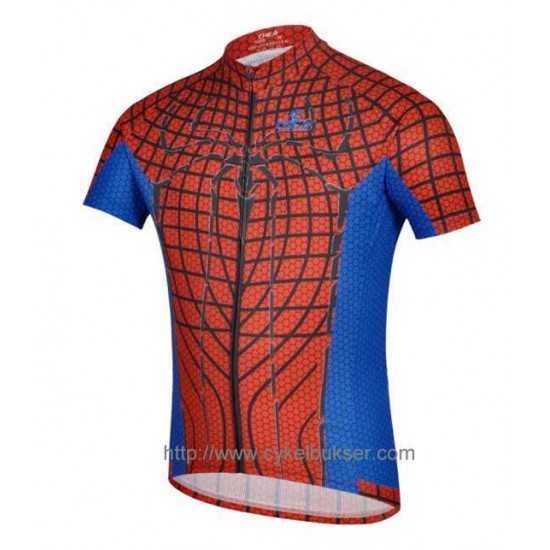 Spider-Man Fahrradtrikot Radsport Rot blau N27KS
