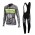 2016 ladatcha tinkoff zebra Fahrradbekleidung Set Langarmtrikot+Lange Trägerhose Schwarz QV3US