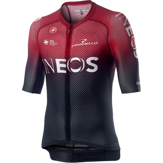 TEAM INEOS 2020 CLIMBER'S 3.1 Radtrikot kurzarm langer RV CASTELLI Radsport-Profi-Team