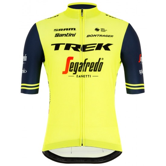 TREK-SEGAFREDO 2020 training edition Radtrikot kurzarm langer Reißverschluss