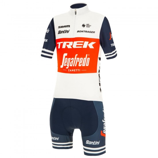TREK-SEGAFREDO 2022 Kinder-Radtrikot kurzarm-Radsport-Profi-Team TREK-SEGAFREDO 2022 Kinder-Radtrikot kurzarm-Radsport-Profi-Team